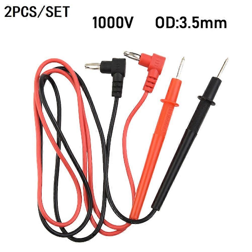 Digital Multimeter Probe Wire Needle Tip Test Cable With Clip Multi Meter Tester Probe Wire Pen Test Tools