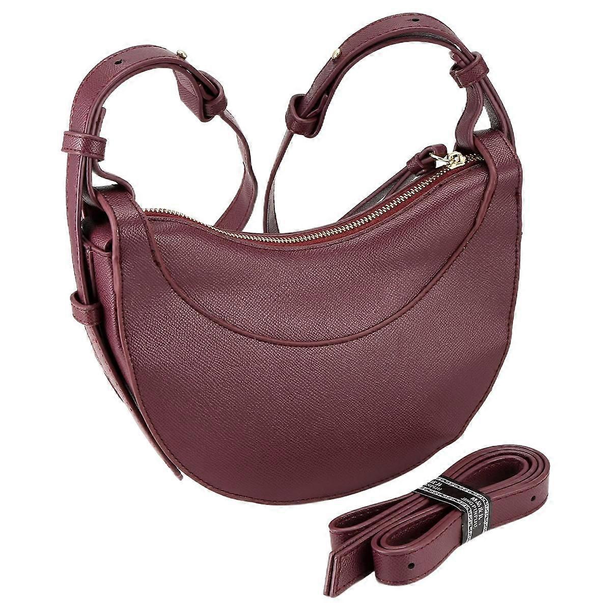 Versatile Casual Crescent Bag Saddle Bag Fashionable Handbag Shoulder Bag Large Capacity Messenger