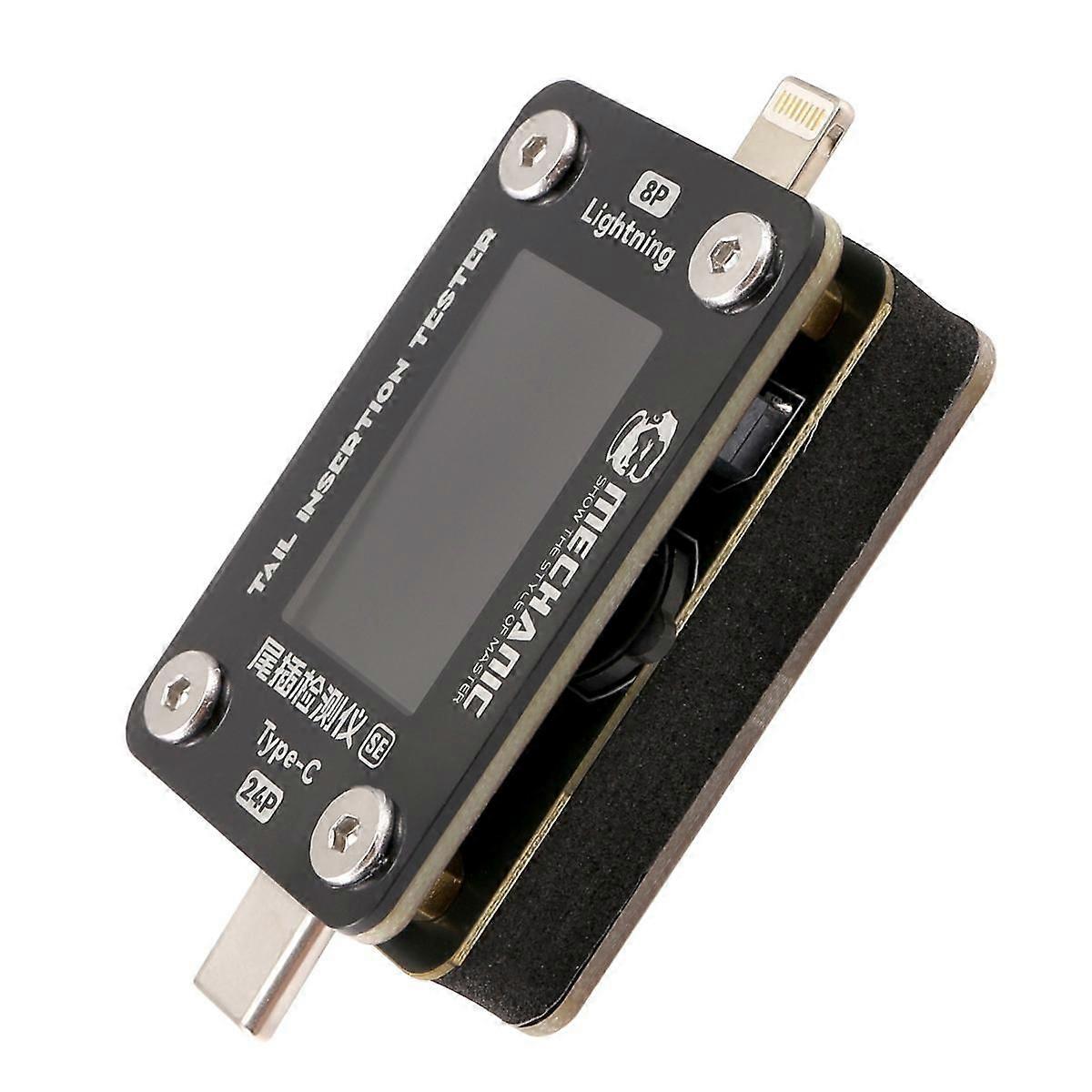 MECHANIC Automatic Tail Plug Tester for Type-C Interface Tablet Notebook Repair Tester Accessories