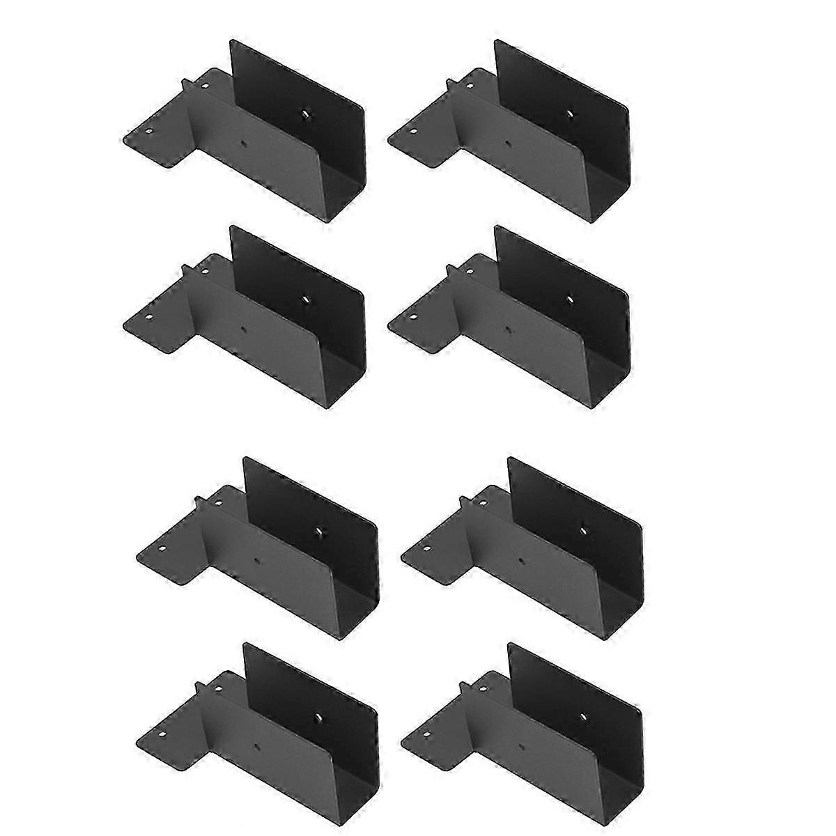 Stainless Steel Woodwork Pergola Kit - Upper Mount Bracket - Modular Sizing Pergola Hardware For 2 X 4 Lumber,8 Pack