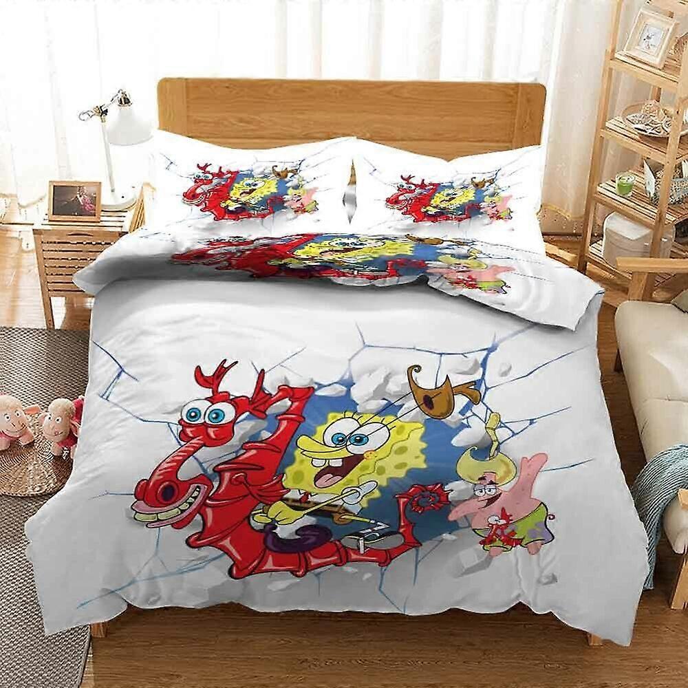 v961 Lakan Leader Strategy Påslakan Påslakan Örngott Sängkläder Set3-delat sängkläder (1 påslakan + 2 kuddfodral) y961