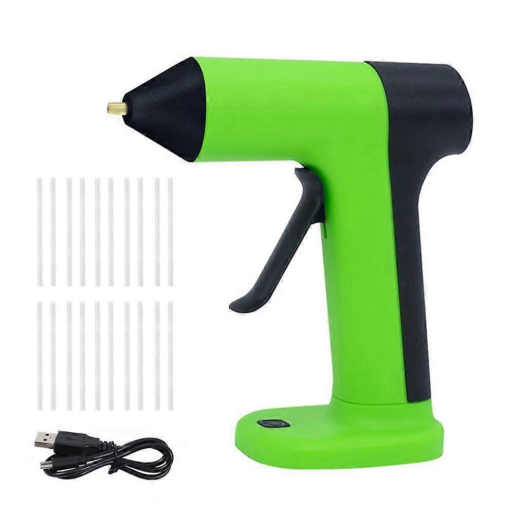 Glue Torch Drip-Free Precision Nozzle 1.7mm Leak-Proof Tip Smart Auto Shutdown Quick 30s Warm-Up Cordless Design Glue Torch