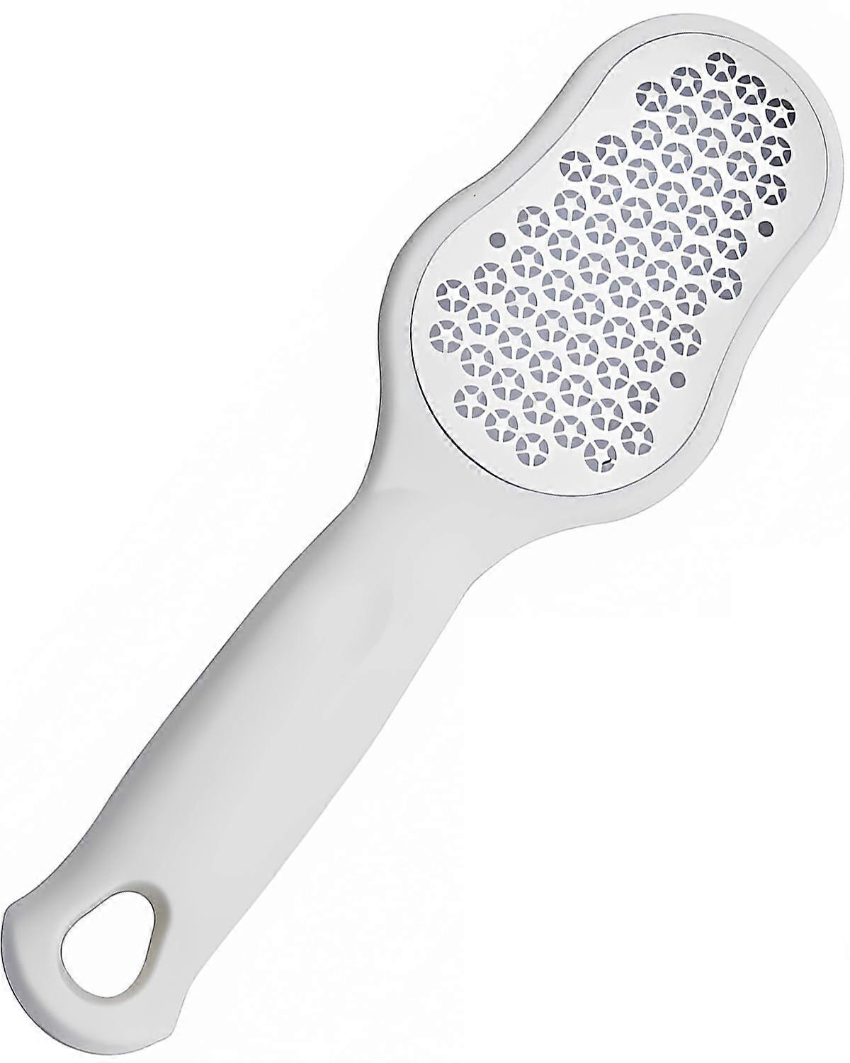 Stainless Steel Foot File with Ergonomic Handle, Professional Callus Remover for Easy Cleaning and Effective Scrubbing