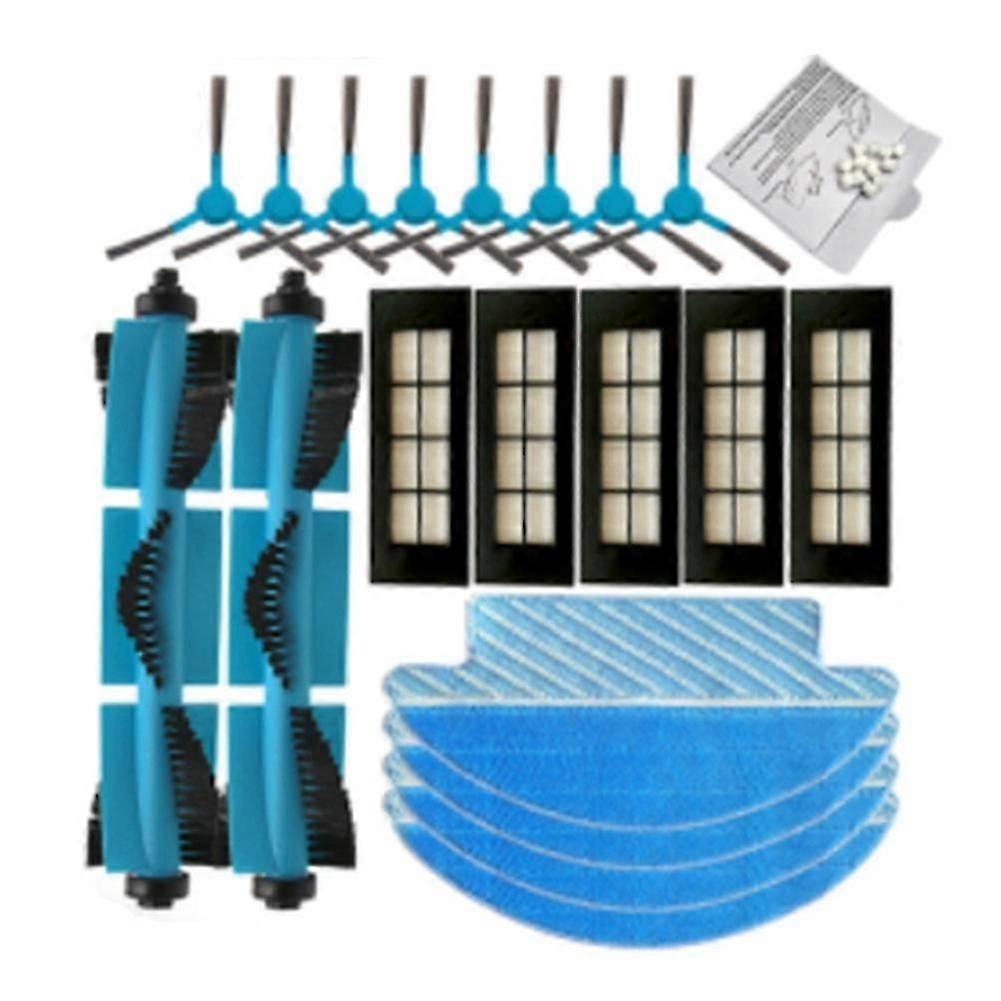 Main Side Brush Hepa Filter Mop Cloths Rag For Cecotec Conga 3090