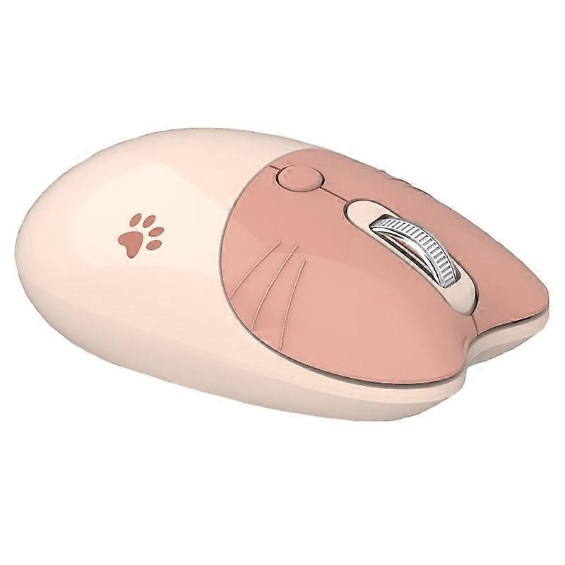 M3 3 touches mignonne silencieuse souris sans fil pour ordinateur portable, spécifications : version sans fil Bluetooth (thé au lait)