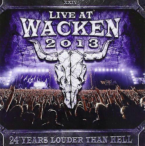Various Artists Live at Wacken 2013 24 Years Louder Than Hell CD 2 discs