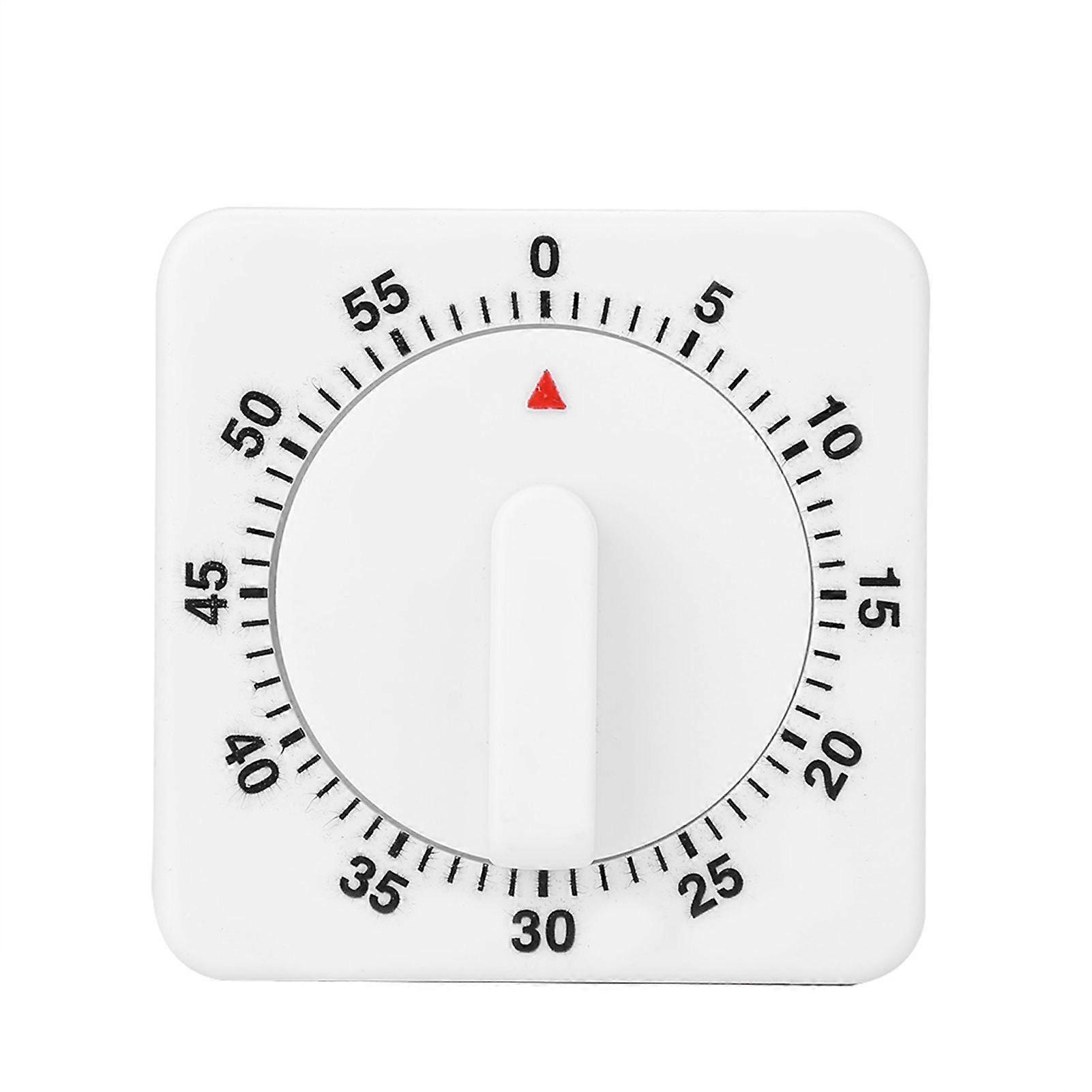 Portable 60 Minutes Count Down Mechanical Timer Baking Kitchen Cooking Tool Food Preparation