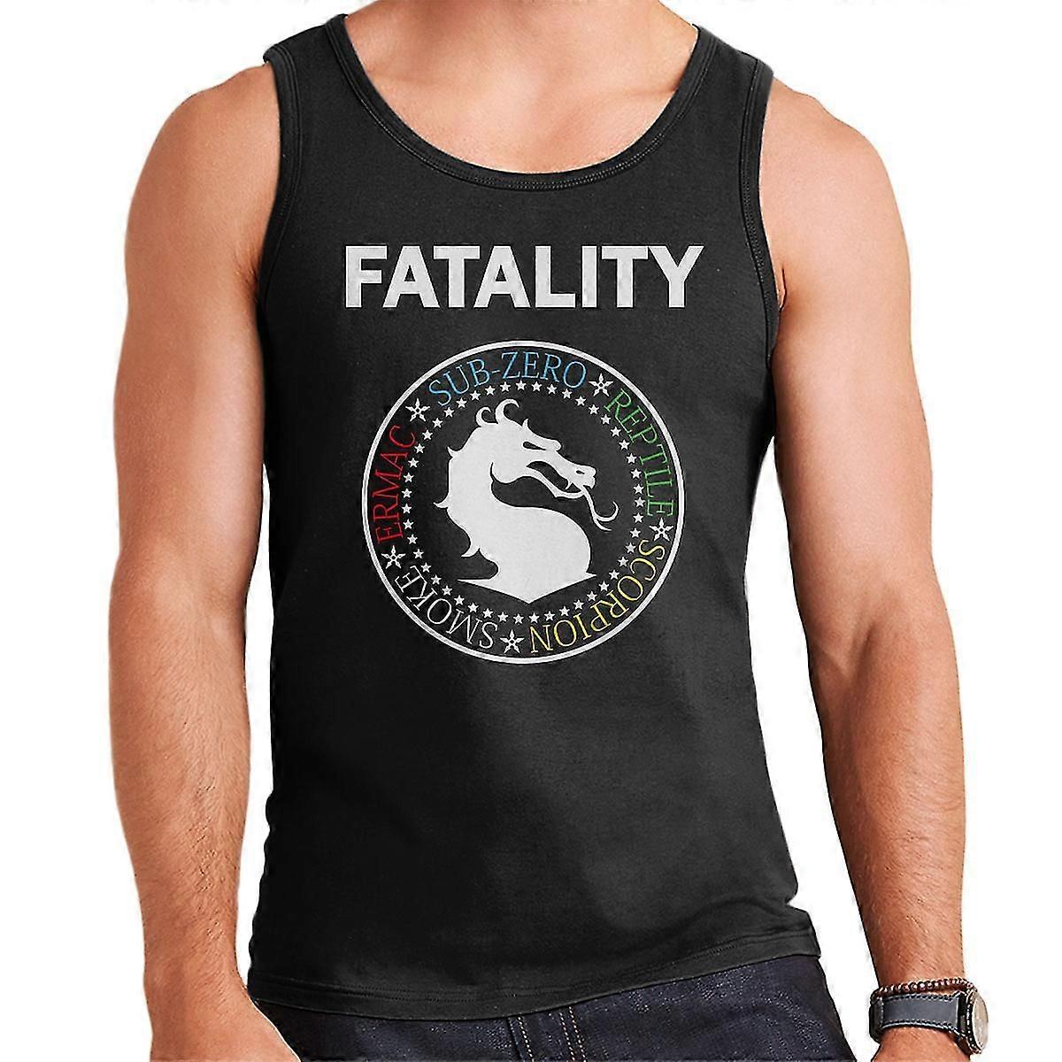 Ramones Mortal Kombat Fatality Men'S Vest