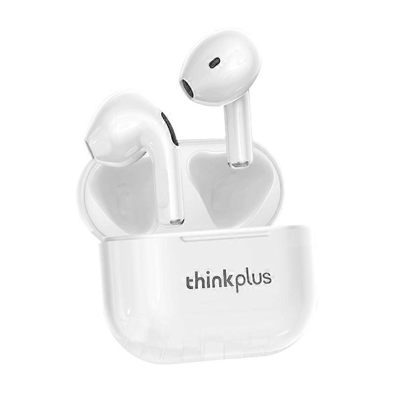 COMPATIBLE Lenovo LivePods LP40 TWS IPX4 Waterproof Bluetooth Earphone with Charging Box, Support Touch & HD Call & Siri & Master-slave Switching