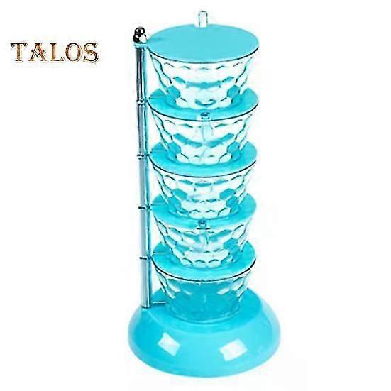Spice Container Large Capacity Space Saving Food Grade Convenient Rotatable Vertical Spice Jar Restaurant Accessories