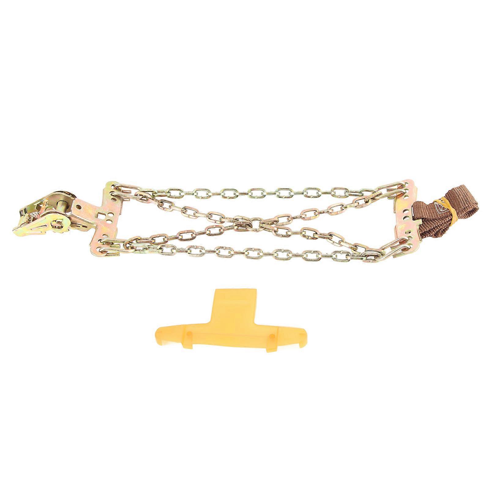 Anti-slip snow chains for RV - Upgraded heavy duty tire chains