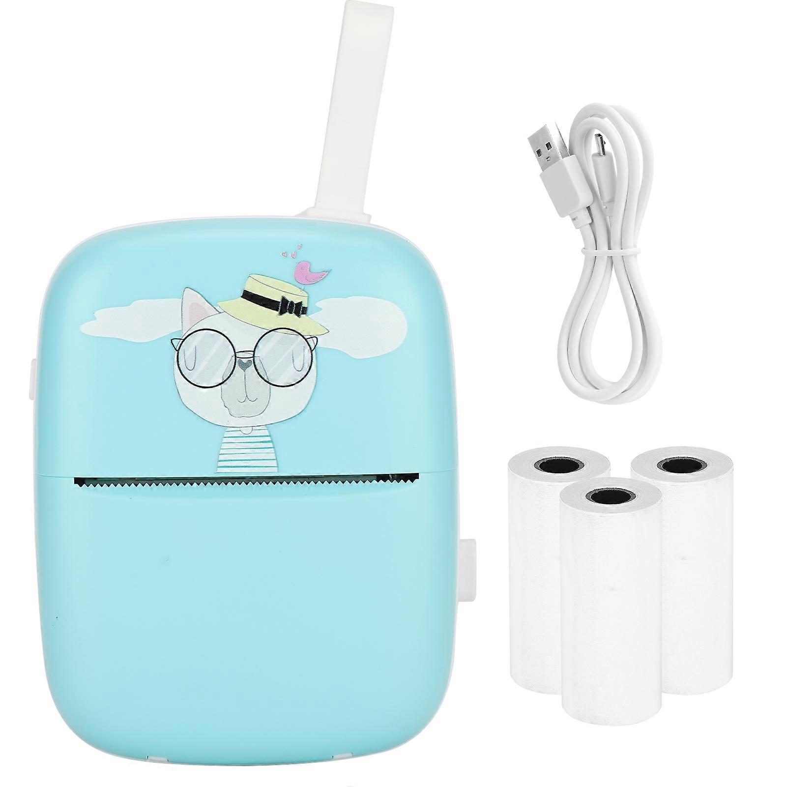 Mini Printer Hand-Held Portable Pocket Student Wrong Question Photo Printing Equipment