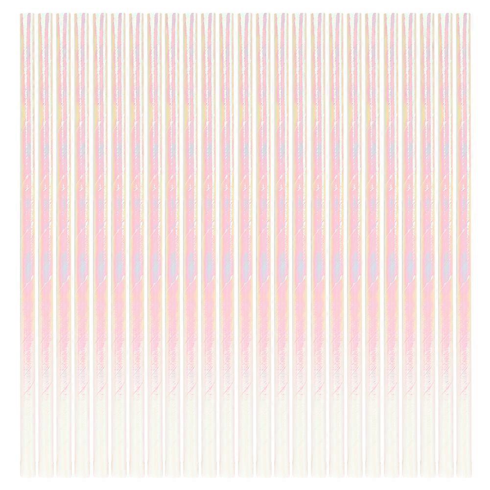 Gullstempling av matkvalitetspapir drikkesugerør til bryllupsdagsfest (5#)