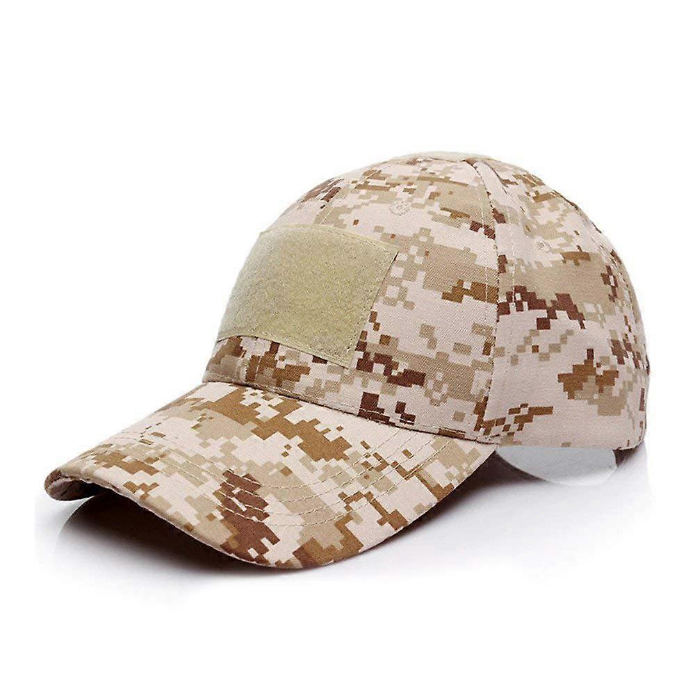 Adjustable Tactical Military Style Operators Hat with Wide Brim, Breathable Fabric, Adjustable Size, and Camouflage Color