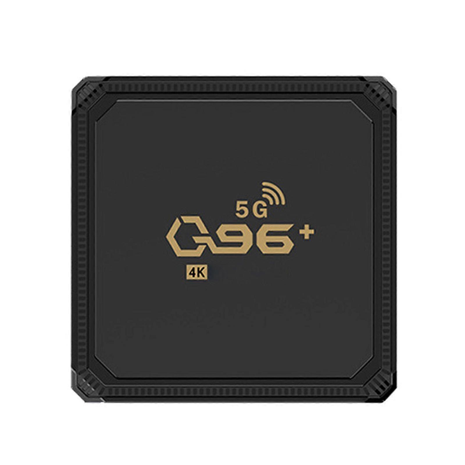 Q96+ Android 9.0 TV Box Home Smart Player Hi3798M Quad Core 64Bit H.265 UHD 4K Media Player Dual Band 2.4G/5G WiFi 1GB + 8GB