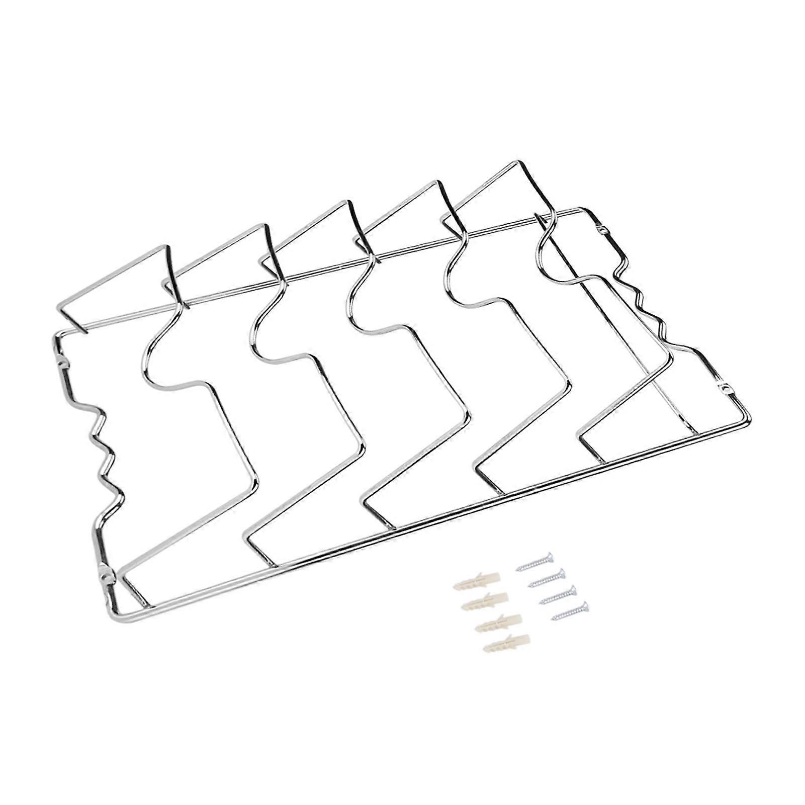 Wall/Door Mounted Kitchen Cabinet Storage Rack Holder for Pot &amp; Pan Lids