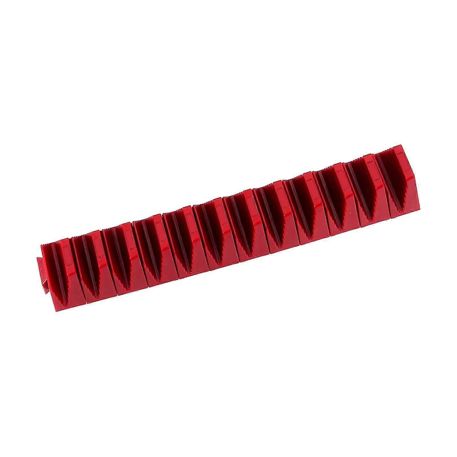 Modular Wrench Organizer Efficient 12 Tools Space Saving Tool Drawer Storage Red