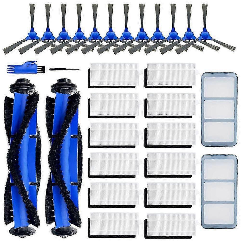 30 Pack Replacement Part Accessories For Robovac 11s, 15t, 30, 30c, 15c, 12, 25c, 35c Robotic Vacuu