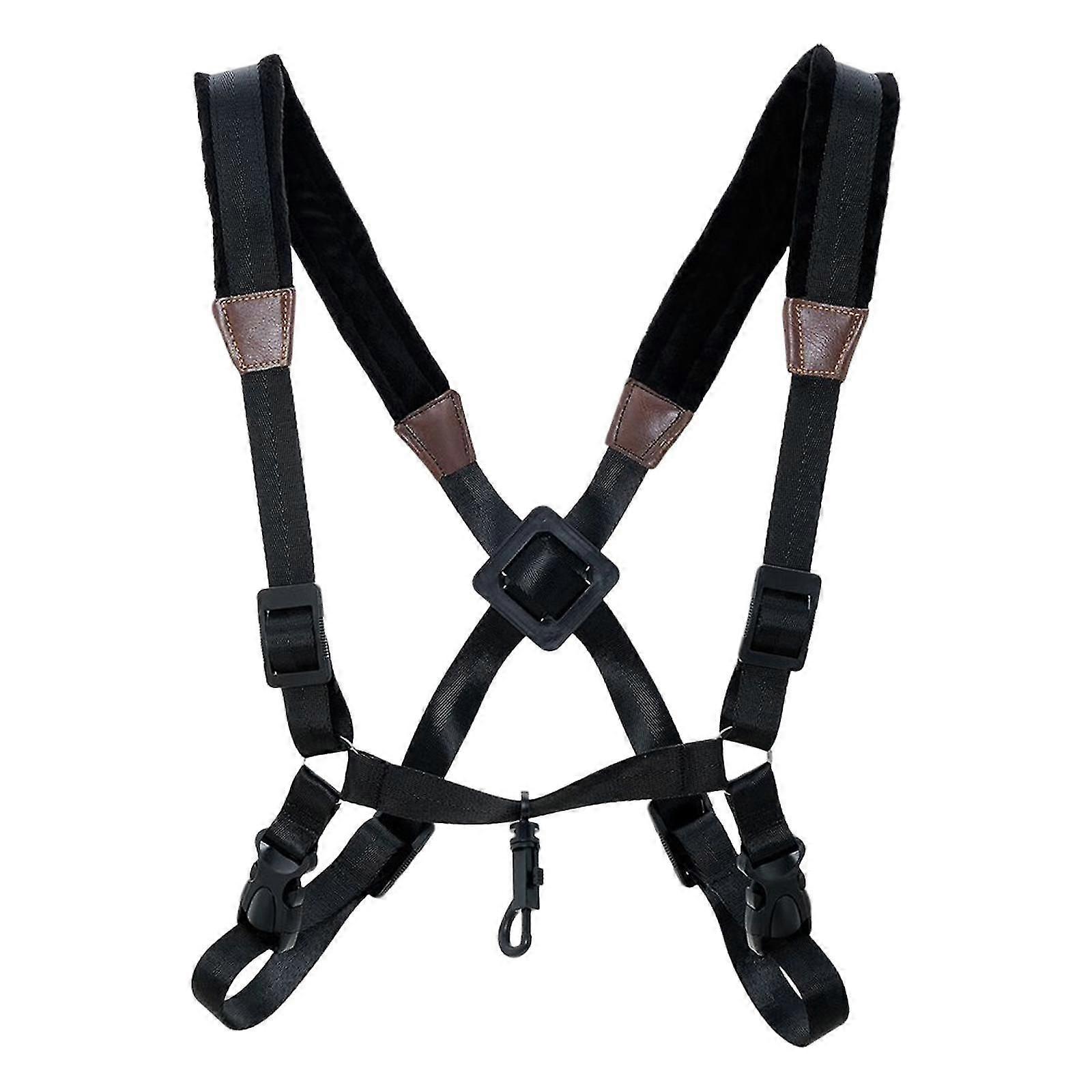 Adjustable Saxophone Shoulder Strap for Baritone Alto Tenor Soprano Sax fg2025031700288