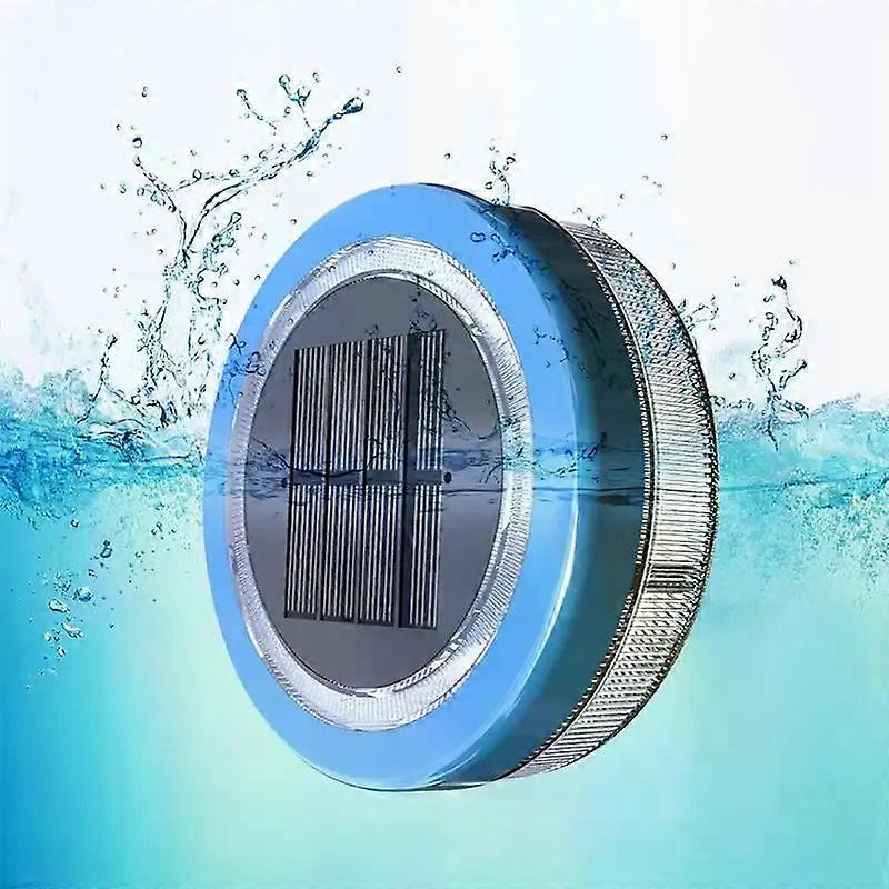 Solar Swimming Pool Lights Ip68 LED Pool Lights That Float & Glow Waterproof Long Lasting Outdoor Light up Pool Light for Garden