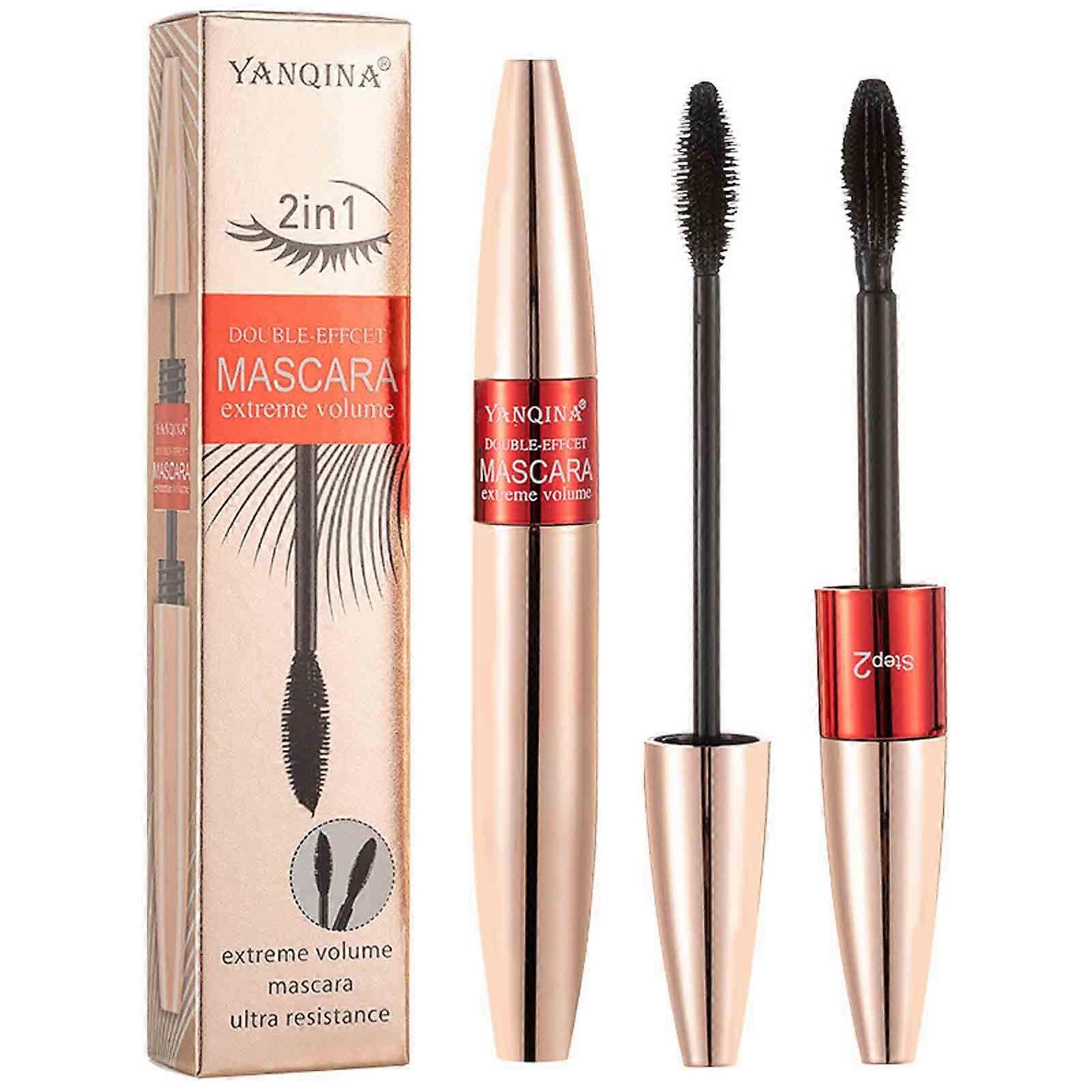 And Sweatproof Double-ended Mascara For And Smudge-proof