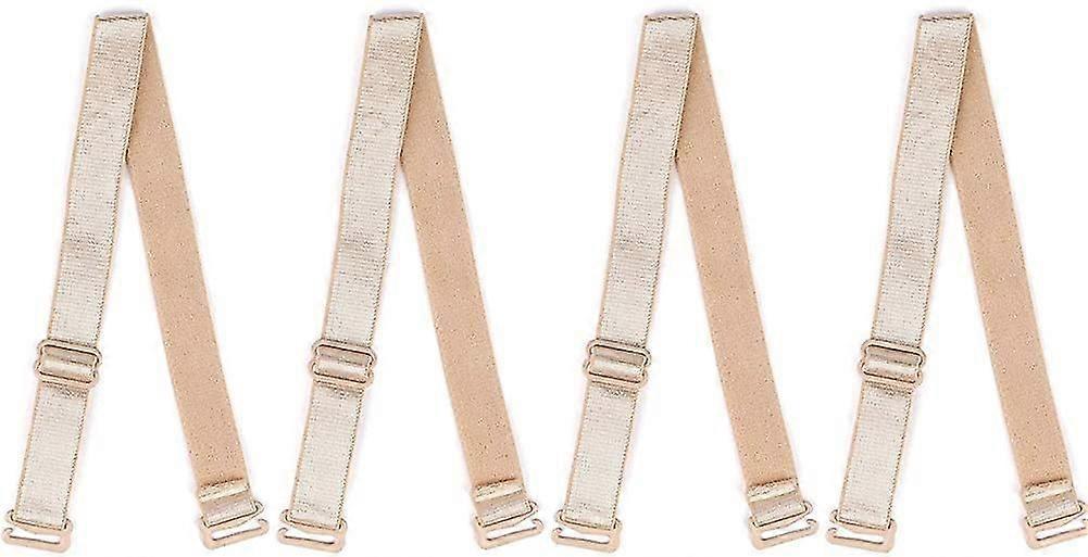 Womens Adjustable Elastic Bra Shoulder Straps, Dark Color Replacement