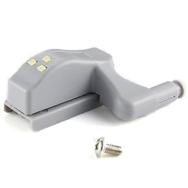 Automatic Hinge Light with 3 LEDs for Cabinets, Durable ABS, Easy Installation, Energy Efficient, 10 Pack