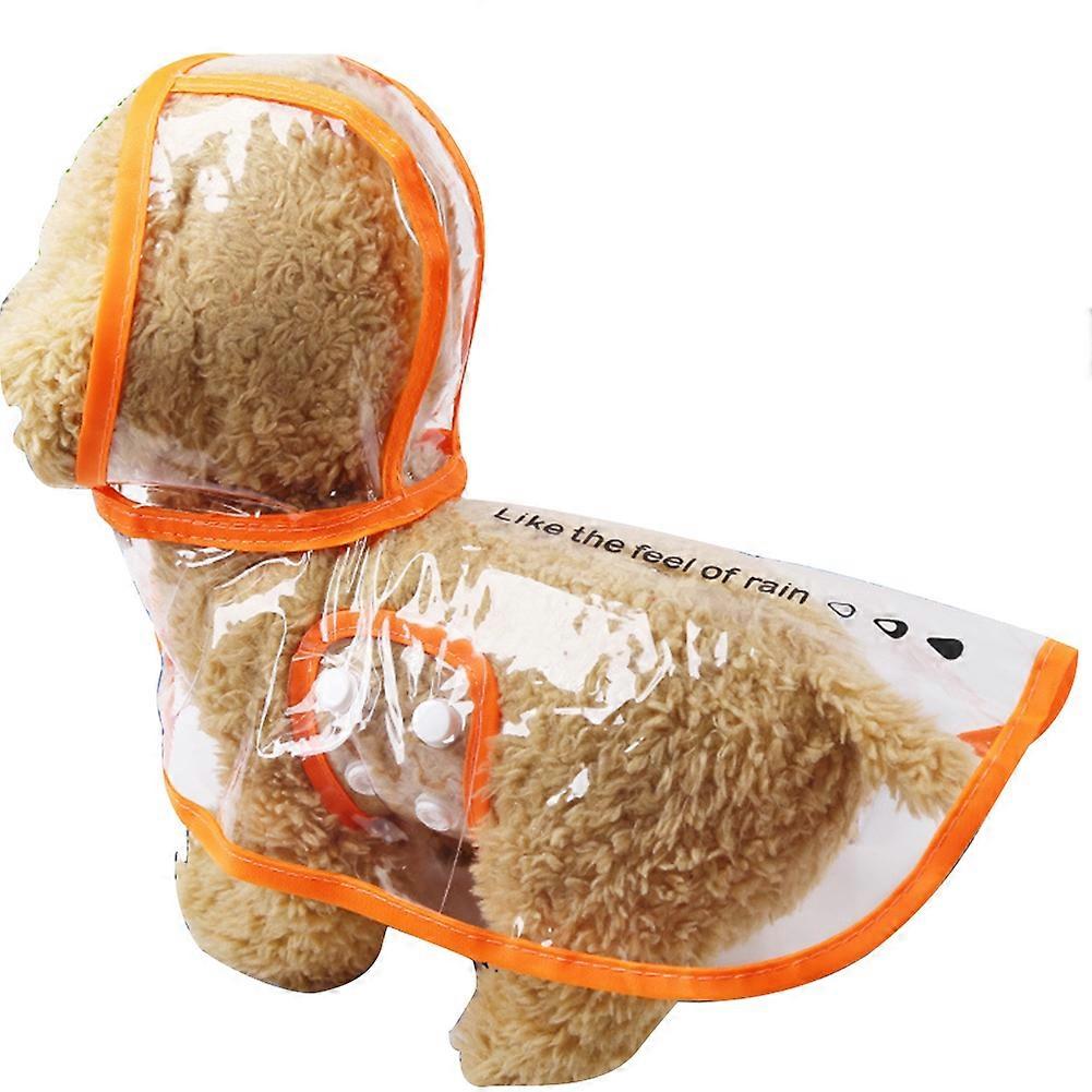 Dog Raincoat Clothes Transparent for Pets