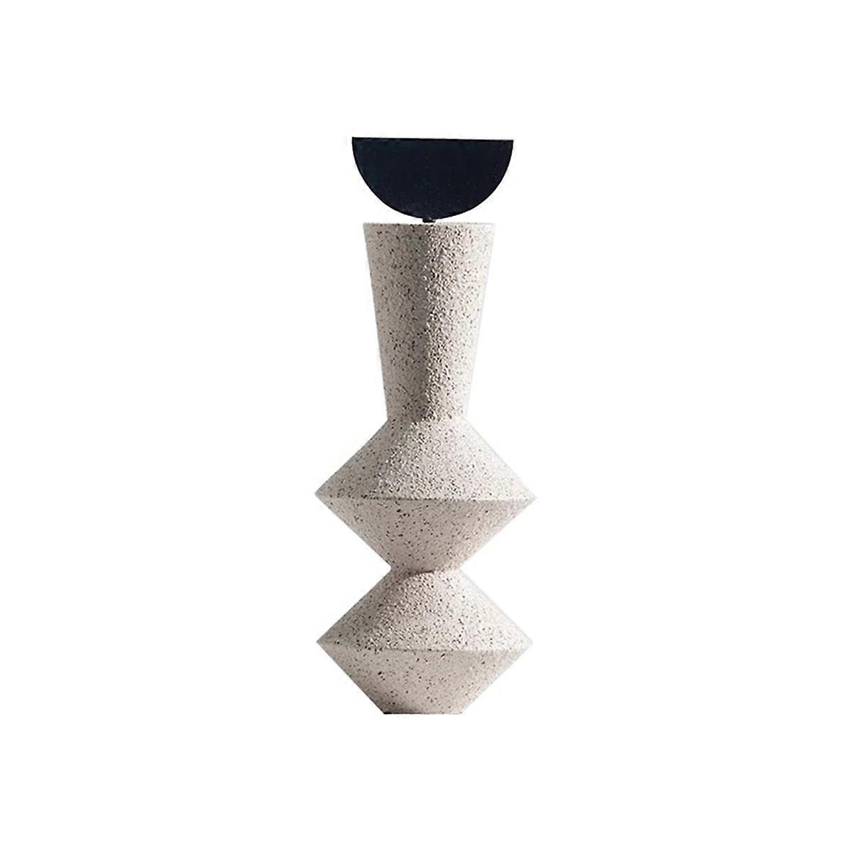 Abstract Geometric Sandstone Statue Art Ornaments B
