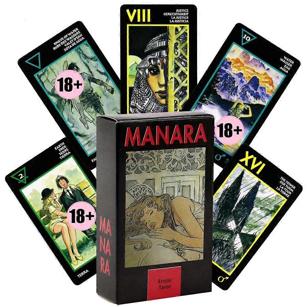 Manara Tarot Deck Sensual Cards Readings