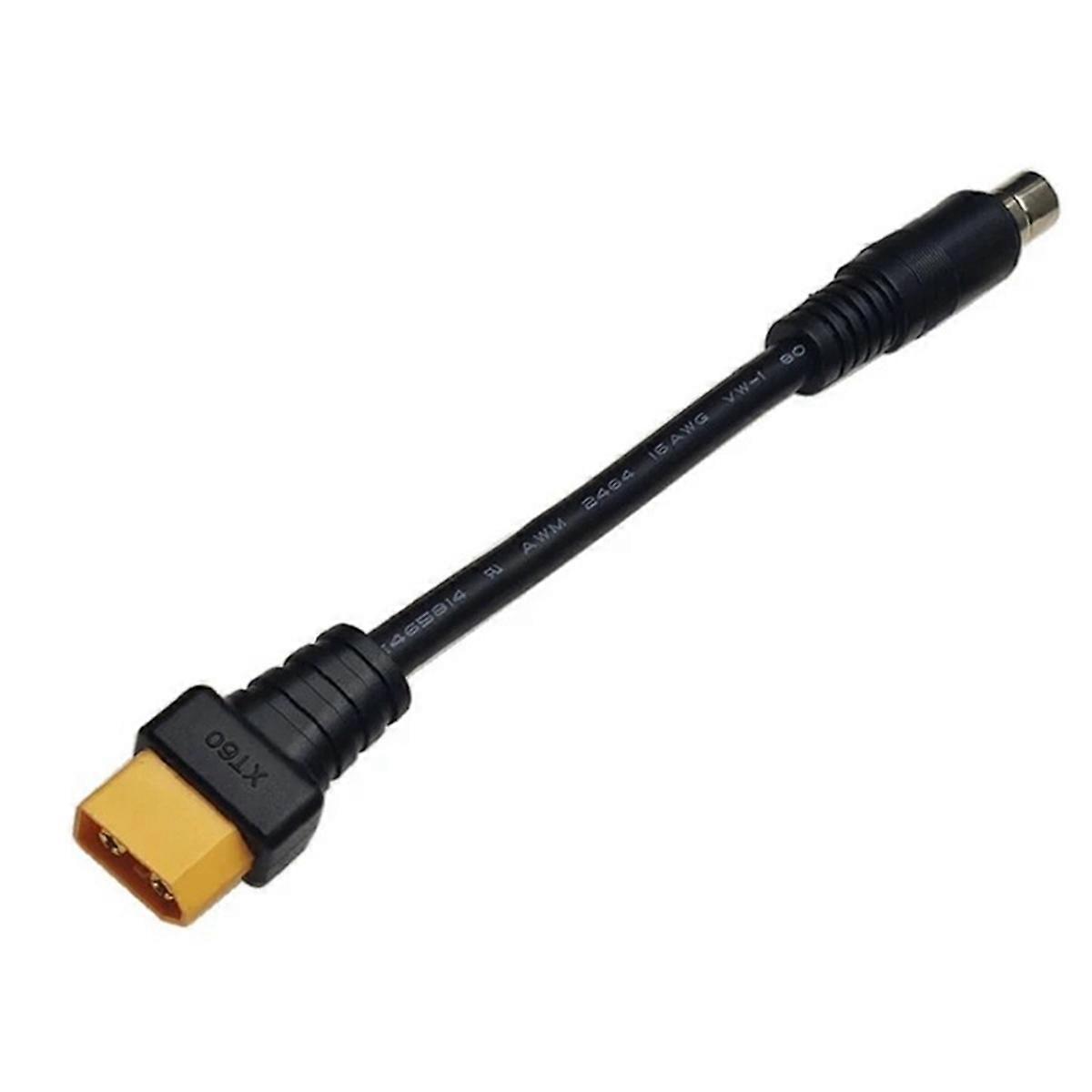 XT60 Male to DC8020 Male Charge Cable 16AWG for Connecting Solar Generators to Electronic Devices