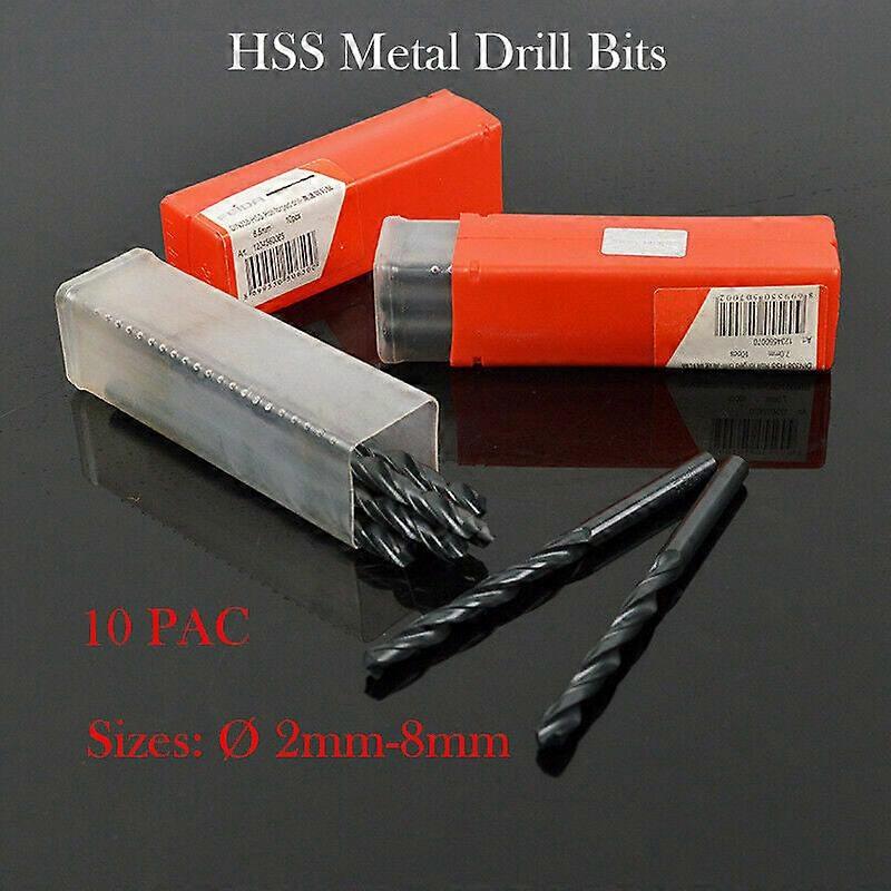 Highly Resilient Solid Carbide Drill Bits, Precision Crafted for Hardened Materials, Jobber Length, 4mm Diameter, Micrograin Carbide with TiAlN