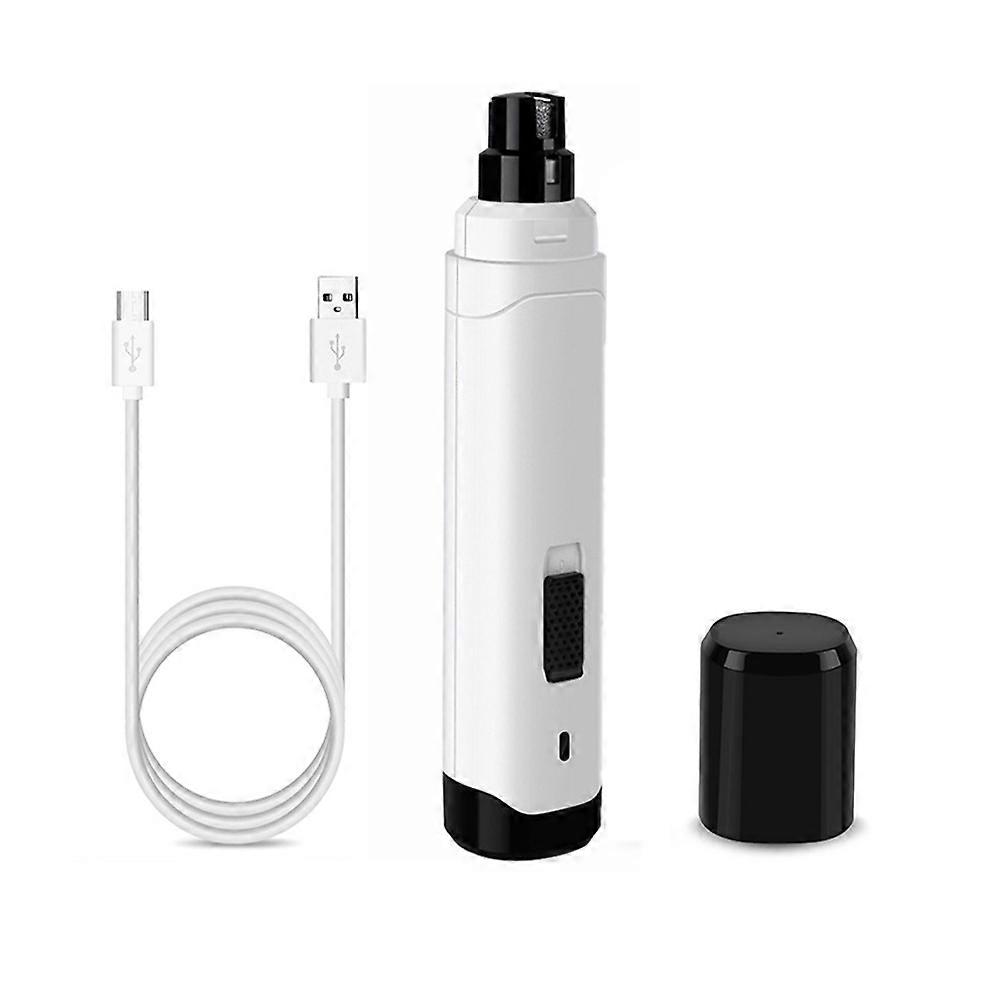 Pet Nail Grinder, Diamond Drum Bit, Rechargeable Battery