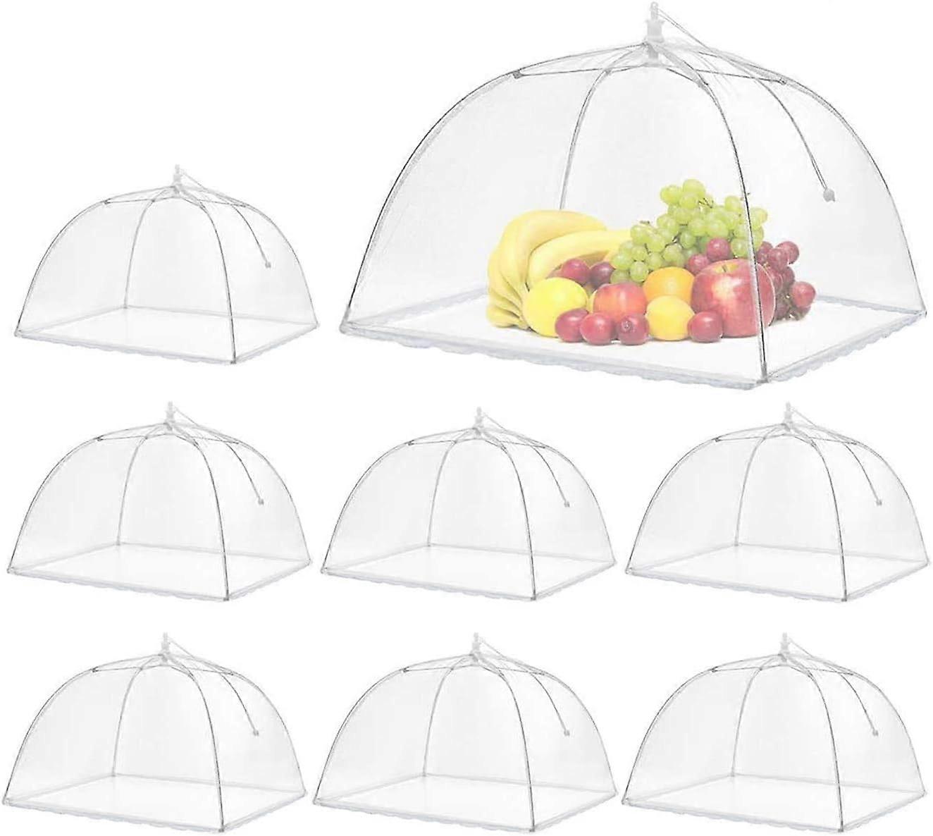 8 PCS - rectangular kitchen lid - 17 inch white 43x43cm