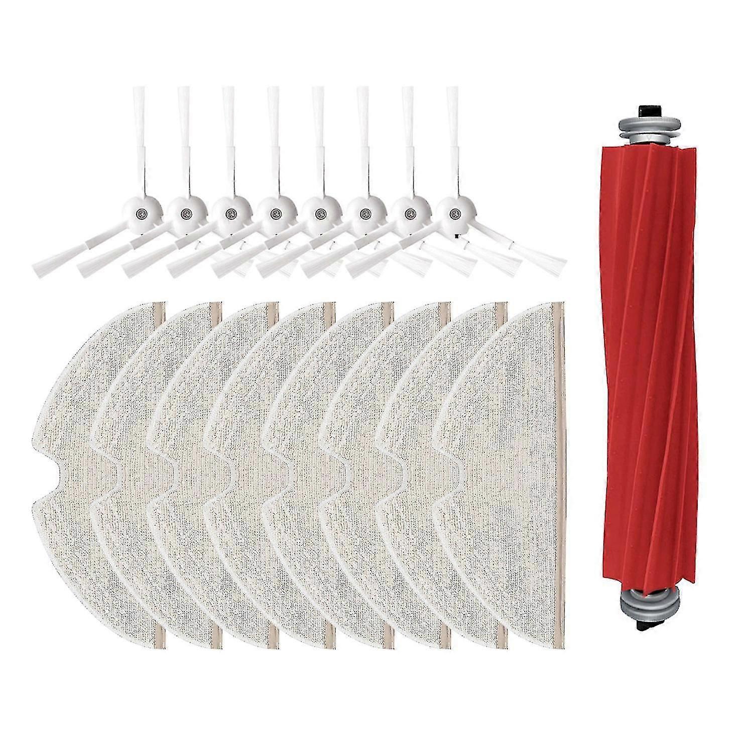 Main Brush Side Brush Mop Cloth For Roborock T8 Robot