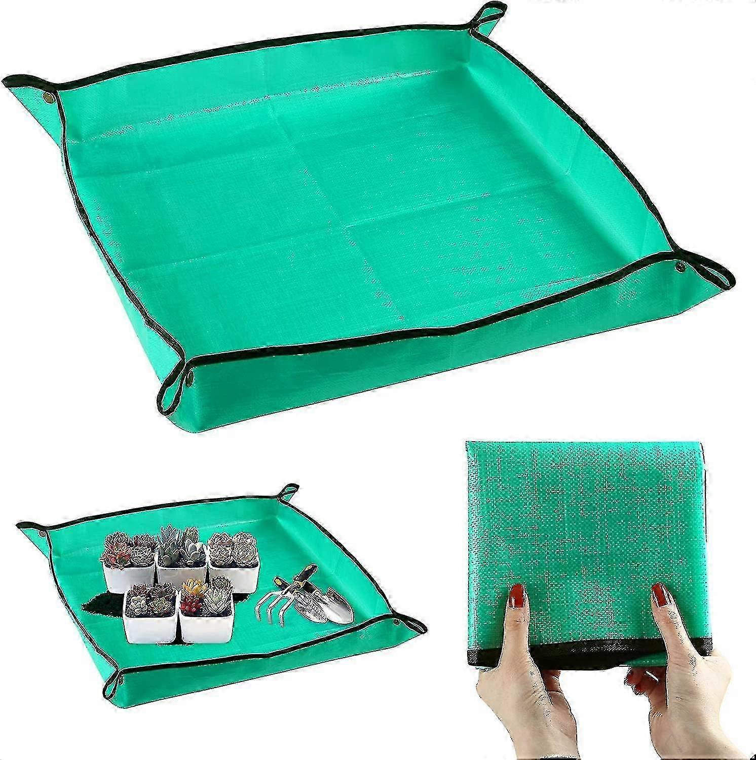 Foldable Waterproof Gardening Mat Ideal Gift for Plant Changing