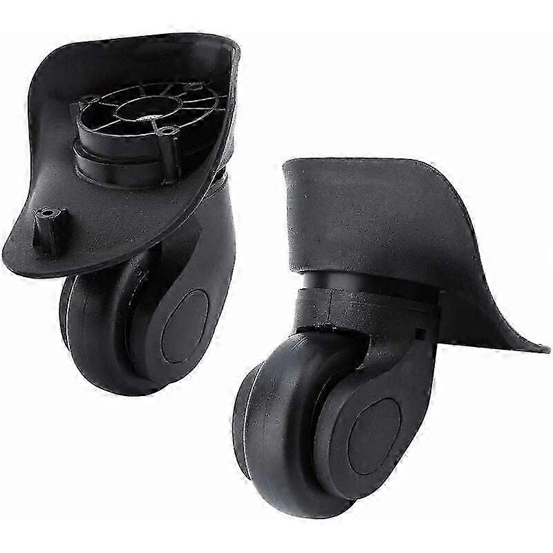 ユニバーサルな高耐久サイレントゴム製交換用スーツケースホイール（ペア）サムソナイト プラチナ ラゲッジスーツケース交換修理