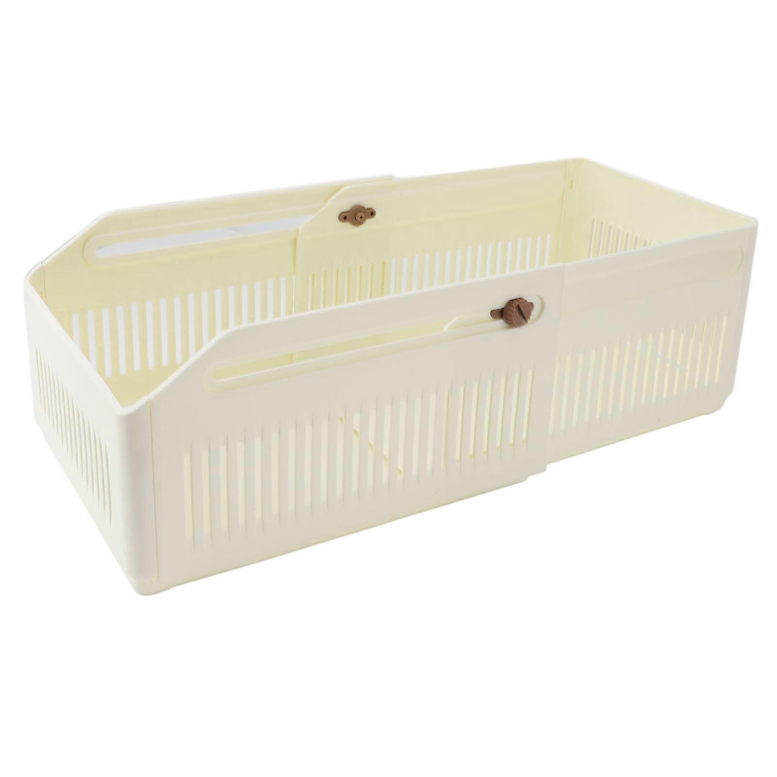 Retractable Storage Bin Multi Purpose Expandable Stackable Organization Storage Container Organizer Box for Closet Pantry Cabinet 