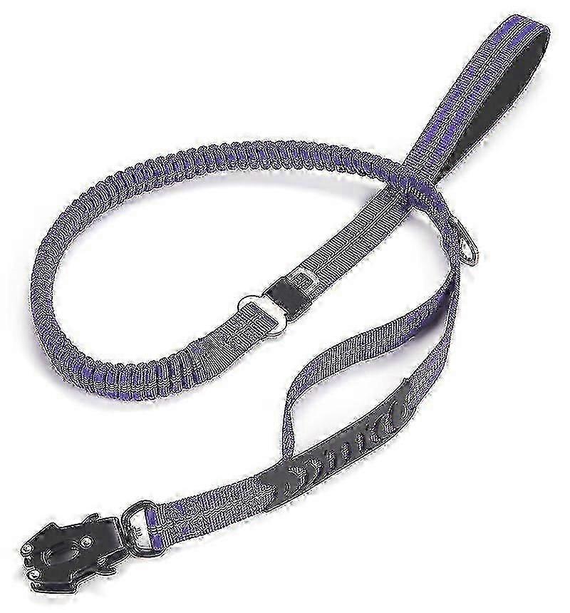 Heavy Duty Dog Leash Adjustable Shock Absorbing Leash With Reflective Line
