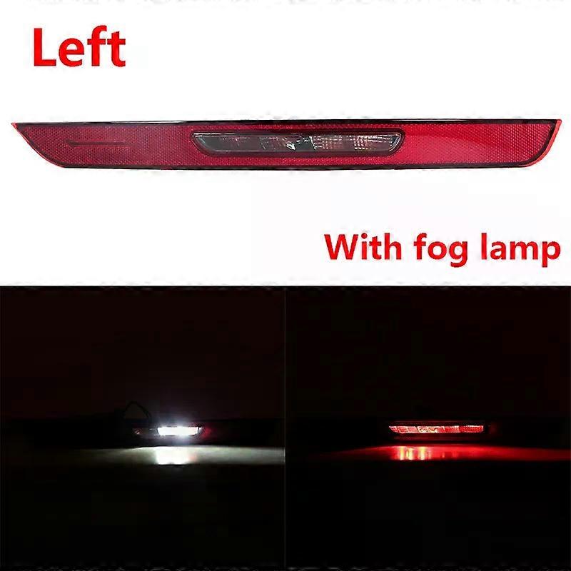unique For Porsche Macan 2014-2020 Car Rear Bumper Rear Bumper Lamp Reflector Lamp Reflector Light 95B945725J 95B945726J