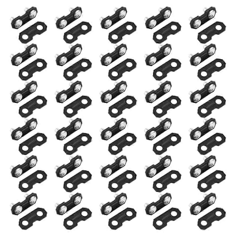 30Sets 3/8Inch Chainsaw Master Chain Repair Links Connector