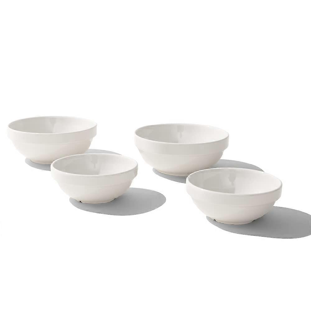 4 Set Porcelain Bowls for Cooking in 2 Sizes