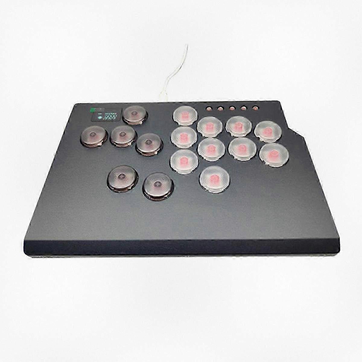 Leverless Arcade Controller for PC Gaming - Compatible with Steam and Fighting Games