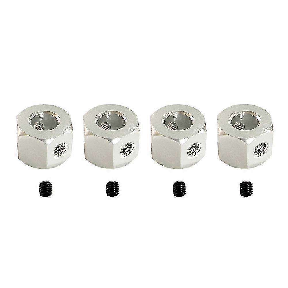 4PCS 5mm to 12mm Metal Combiner Wheel Hub Hex Adapter for D12 C14 C24 B14 B16 MN D90 D91 RC Car Upg
