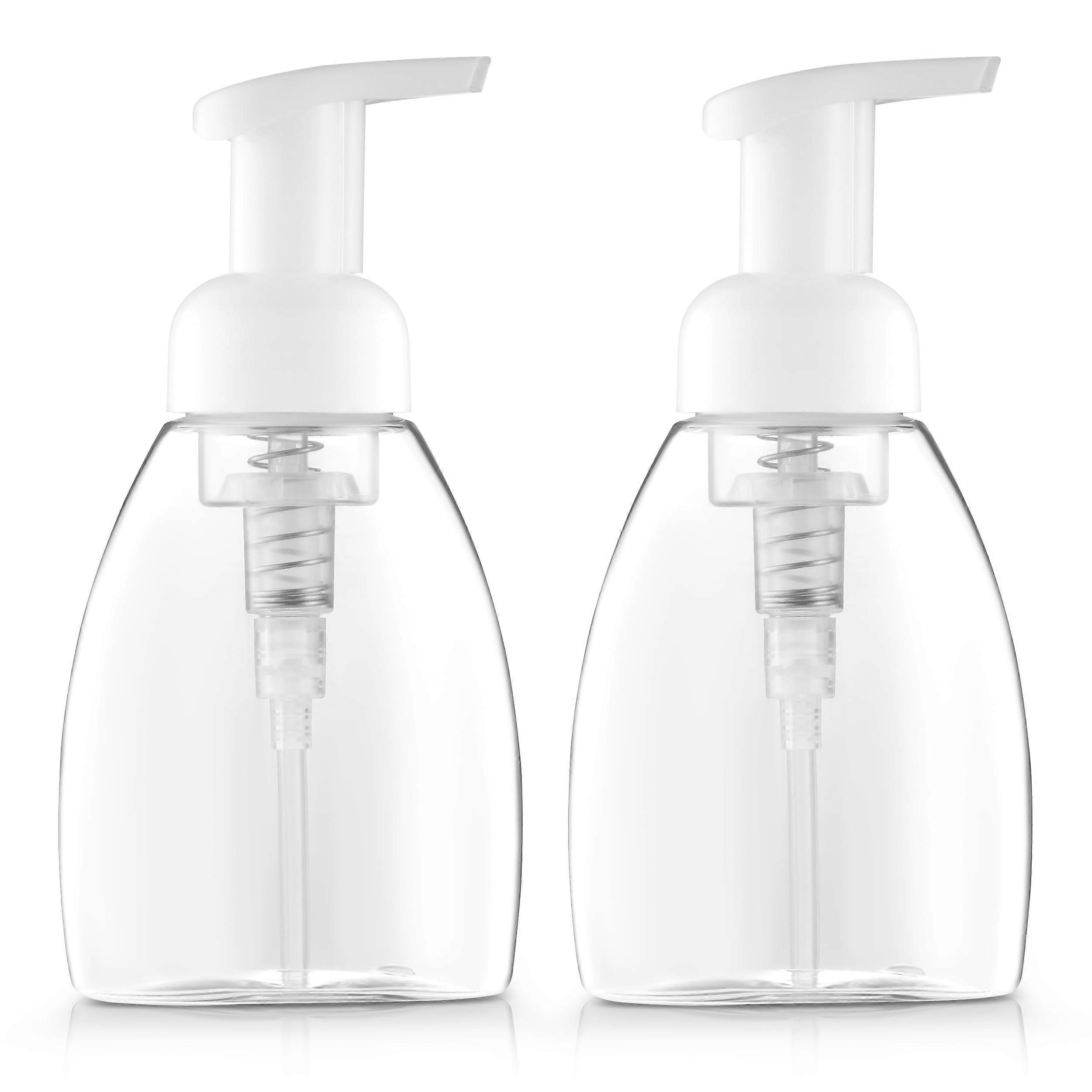 Foaming Soap Dispenser Pump Bottle for Dr. Bronner's Castile Liquid Soap 8.5-Ounce Pack of 2