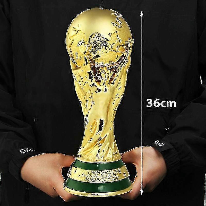 World Cup Football Trophy Resin Replica Trophy Model Soccer Fan Souvenir Gift