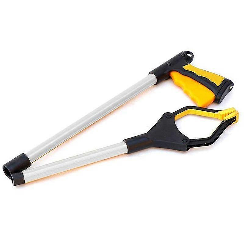 Scavenging Tools, Pliers Pick Up Object Grabber Pliers, for Picking Up Trash, Picking Up Trash, Yard Waste 82cm Yellow