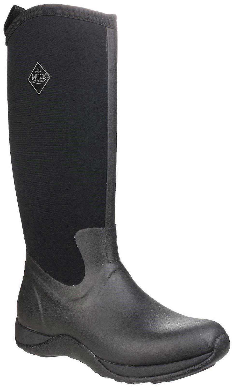 Muck Boots Black Arctic Adventure Pull On Wellington Boot