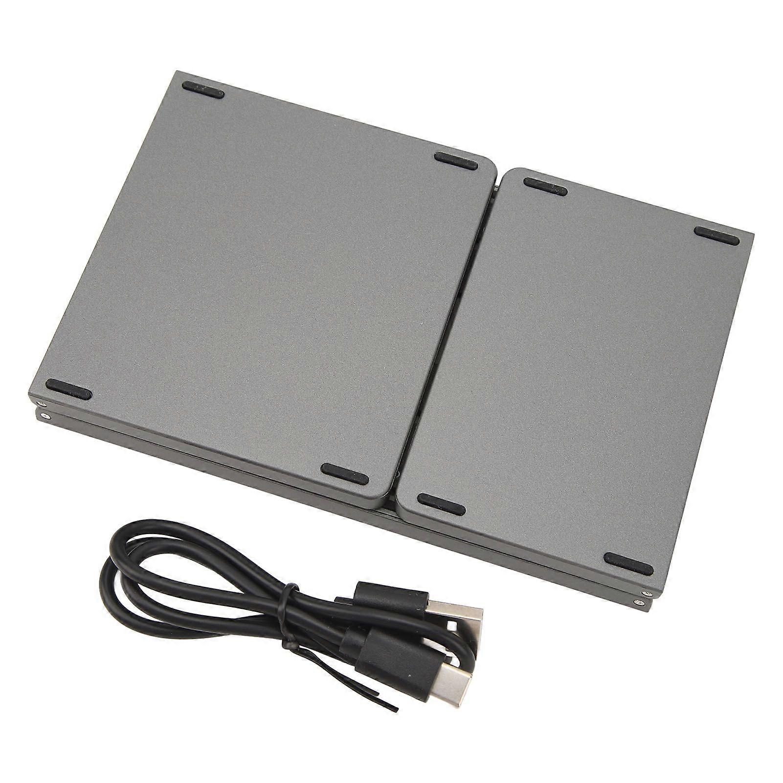 SBSGV Foldable Bluetooth Keyboard Portable Wireless Folding Keyboard with Touchpad for Windows for Android