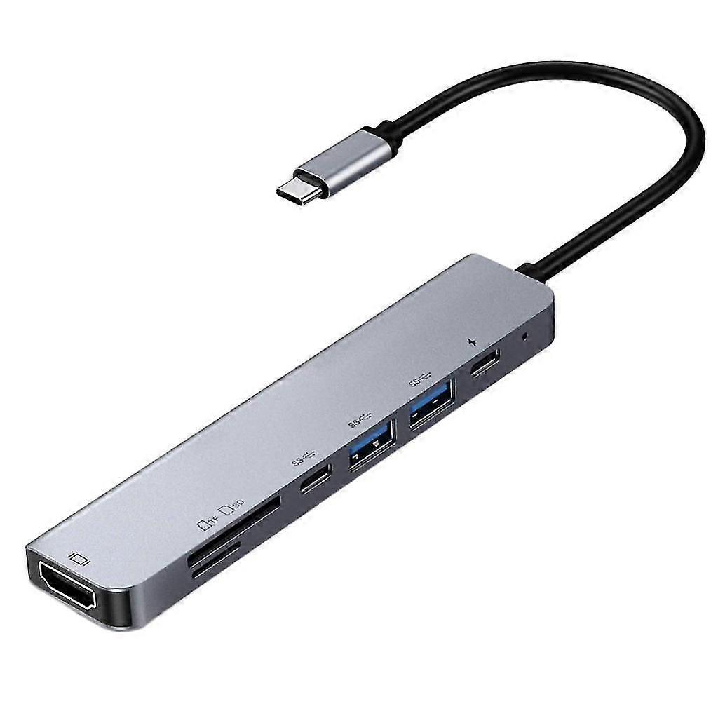 Type-c Usb 3.1 To Usb-c Usb 3.0 Adapter Cable Hub With Pd Charge Splitter